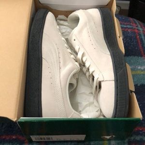 Puma suede “cream/black”